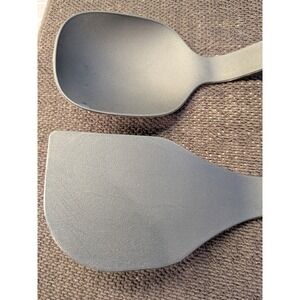 Ninja Foodi NeverStick 2 Piece Utensil Set Spatula and Spoon‎ Charcoal Grey